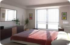 2 bed standard villa-bedroom